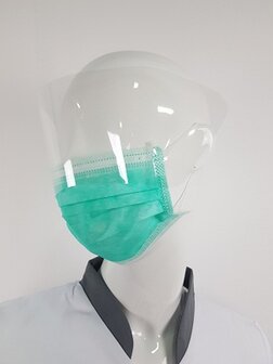 preventie corona mondmasker met kap