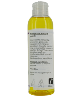 Massage olie Mango &amp; Lavender (Argan) 250ml