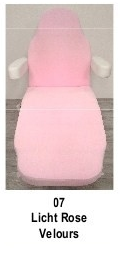 licht roze_Universele stoelhoes geschikt voor de meeste behandelstoelen
