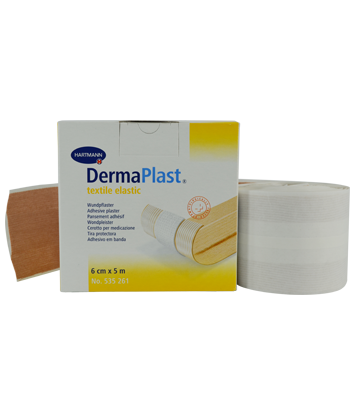 DermaPlast Textile Elastic 8cm x 5m