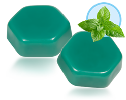 Harsblokken 1kg blauw/groen Harsblokken 1kg blauw/groen