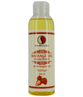 Massage olie Strawberry (argan) 250ml Massage olie Strawberry (argan) 250ml
